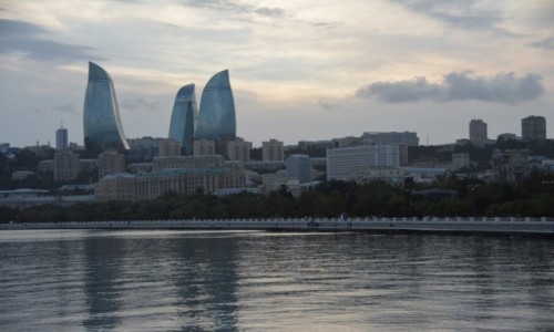 Zdjęcie AZERBEJDżAN / Baki / Baku / Wieczorne Baku