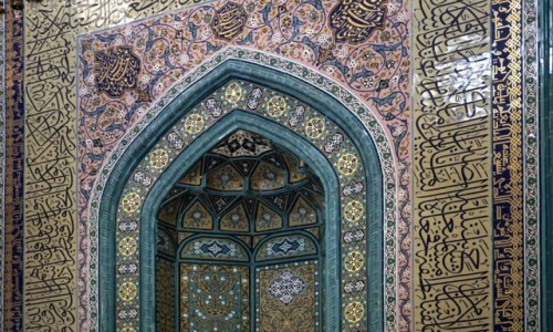 Zdjcie AZERBEJDAN / Szirwan / Szamachy / Wntrze meczetu Duma w Szamachy