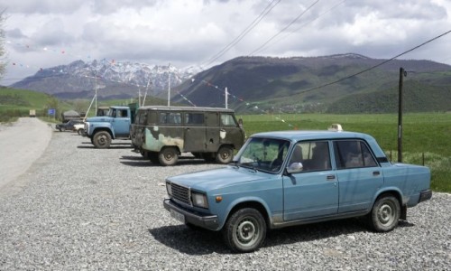 Zdjecie AZERBEJDAN / Szirwan / Təzəkənd / Przegld radzieckiej techniki motoryzacyjnej