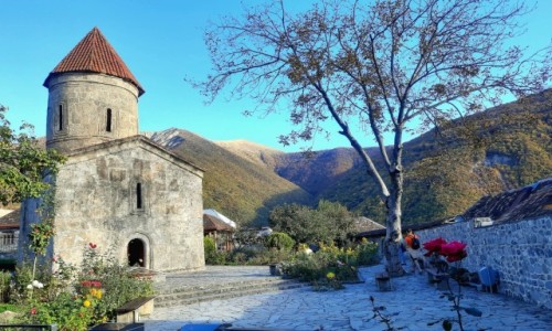 Zdjcie AZERBEJDAN / Sheki / Kish / Koci w. Elizeusza