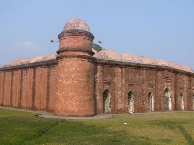 Zdjęcia: Bagerhat, Khulna, Duży meczet, BANGLADESZ Zdjęcia: Bagerhat, Khulna, Duży meczet, BANGLADESZ
