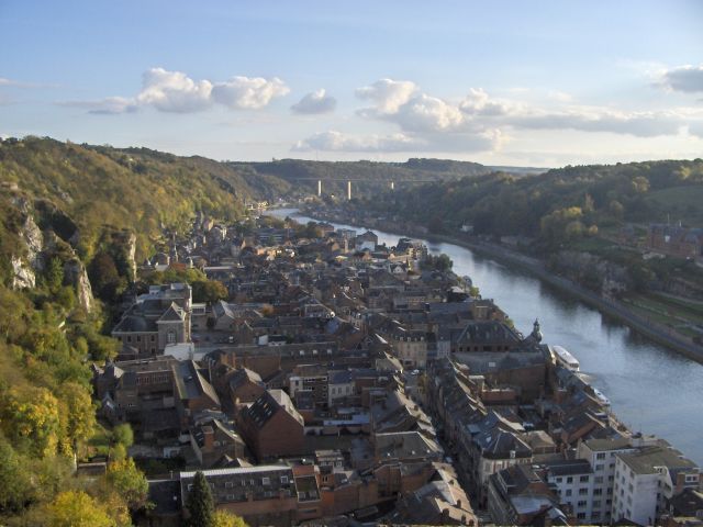 Zdjęcia: Dinan, Walonia, Panorama Dinan, BELGIA Zdjęcia: Dinan, Walonia, Panorama Dinan, BELGIA