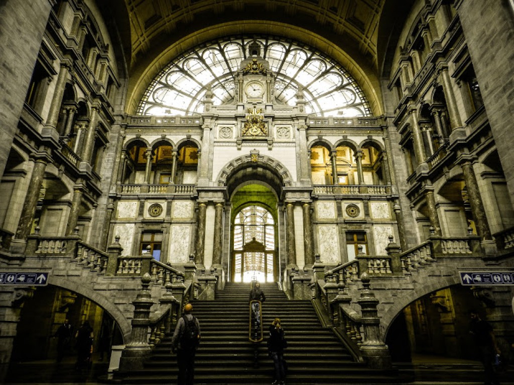 Zdjęcia: Antwerpia, Flandria, dworzec główny, BELGIA Zdjęcia: Antwerpia, Flandria, dworzec główny, BELGIA