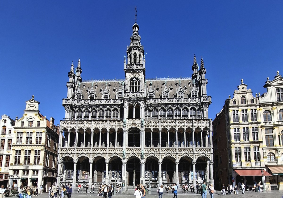 Zdjęcia: Wielki Plac - Grand Place., Bruksela., "Dom Króla" - Muzeum Miejskie., BELGIA Zdjęcia: Wielki Plac - Grand Place., Bruksela., "Dom Króla" - Muzeum Miejskie., BELGIA
