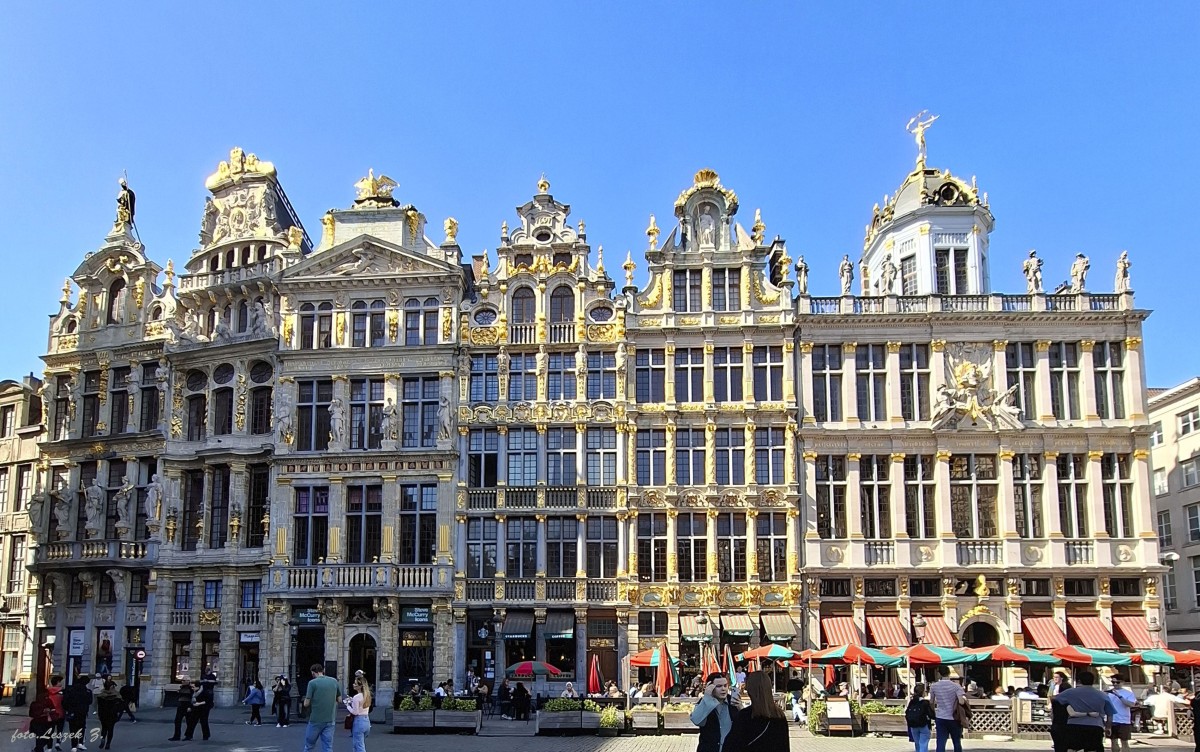 Zdjęcia: Wielki Plac - Grand Place., Bruksela., Kamienice Cechowe., BELGIA Zdjęcia: Wielki Plac - Grand Place., Bruksela., Kamienice Cechowe., BELGIA