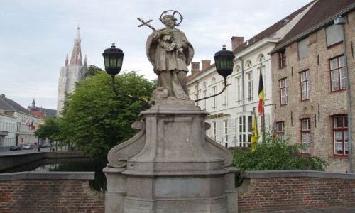 BELGIA / Polnocna Belgia / centrum miasta / Brugia