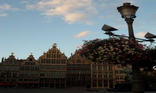 Zdjecie BELGIA / - / Antwerpia / Antwerpia wieczorem