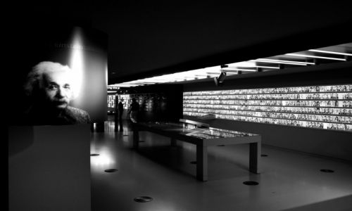 Zdjecie BELGIA / Region Stołeczny Brukseli / Bruksela / W pracowni Einsteina...