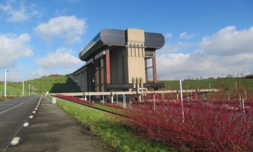 Zdjecie BELGIA / Hainaut / La Louvière / Winda dla statkw