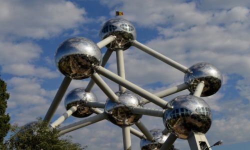 Zdjecie BELGIA / rodkowa Belgia / Bruksela / Atomium