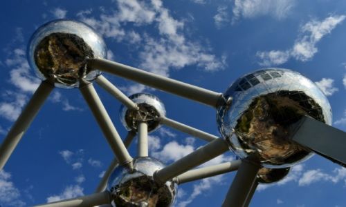 Zdjcie BELGIA / Bruksela / Bruksela / Atomium