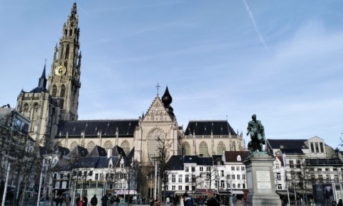 Zdjcie BELGIA / Antwerpia / Region flamandzki / Monochromia