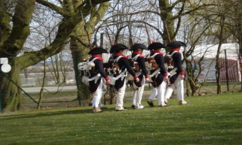 Zdjęcie BELGIA / Waterloo / muzeum historyczne / musztra