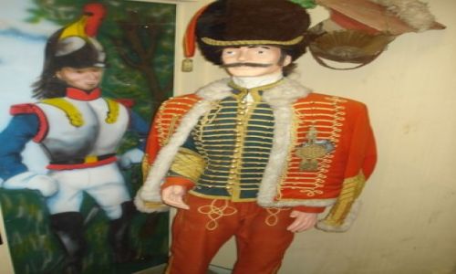 Zdjęcie BELGIA / Waterloo / muzeum historyczne / zolnierz z epoki