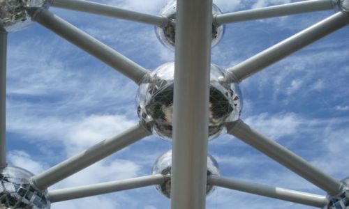 Zdjęcie BELGIA / Bruksela / Belgia Bruksela / Atomium
