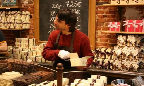 Zdjecie BELGIA / Bruksela / Bruksela / Chocolaterie
