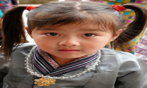 Zdjcie BHUTAN / Thimpu Tsechu / Thimpu / Maa Bhutaneczka...