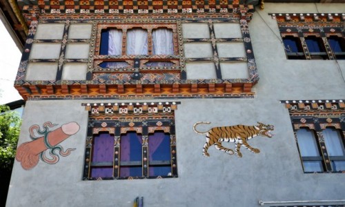 Zdjecie BHUTAN / Punakha / Gdzie po drodze / Jeszcze kilka bhutaskich domkw