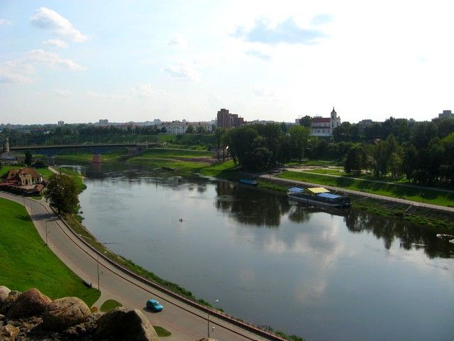 Zdjęcia: Grodno, grodzieński, Niemen w Grodnie, BIAłORU¶ Zdjęcia: Grodno, grodzieński, Niemen w Grodnie, BIAłORU¶
