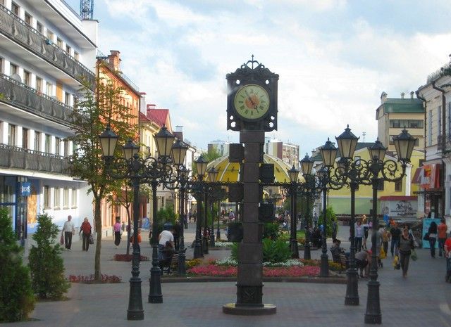 Zdjęcia: Brześć, brzeski, "deptak" brzeski, BIAłORUś Zdjęcia: Brześć, brzeski, "deptak" brzeski, BIAłORUś