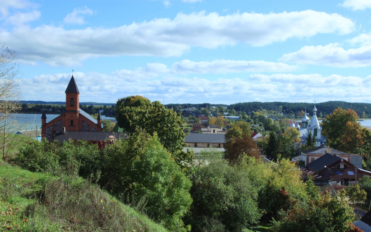 Zdjęcia: Brasław, Witebsk, Widok z wzgórza zamkowego, BIAłORU¶ Zdjęcia: Brasław, Witebsk, Widok z wzgórza zamkowego, BIAłORU¶