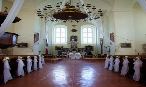 Zdjecie BIAORU / Grodno / Ostrowiec / Koci witych Kosmy i Damiana, wntrze