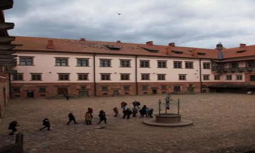 Zdjcie BIAORU / Grodno / Mir / Dziedziniec zamkowy