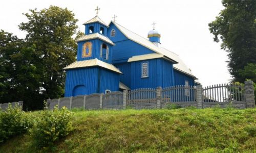 Zdjecie BIAORU / obwd grodzieski / Wawka / Widok na cerkiew od strony drogi