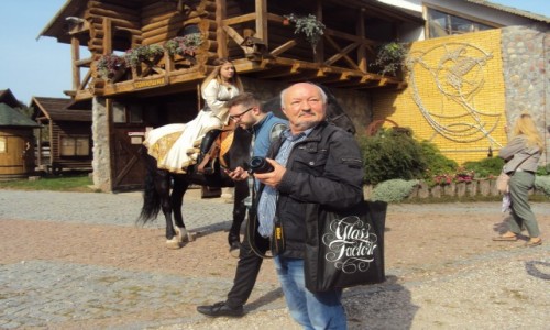 Zdjecie BIAORU / Grodzieszczyzna / Majtek Korobczyce / Autor tekstu na turystycznym szlaku