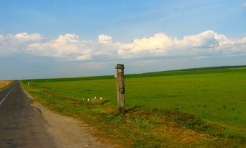 Zdjęcie BIAłORUś / grodzieński /  przed Bohatyrowiczami / droga...