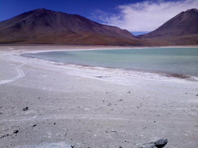 Zdj cia: Laguna Verde 4300m.n.p.m., Reserva Nacional de Fauna Andina Eduardo Avaroa, CHILE I BOLIWIA - SAMOTNIE I INTENSYWNIE, BOLIWIA Zdj cia: Laguna Verde 4300m.n.p.m., Reserva Nacional de Fauna Andina Eduardo Avaroa, CHILE I BOLIWIA - SAMOTNIE I INTENSYWNIE, BOLIWIA