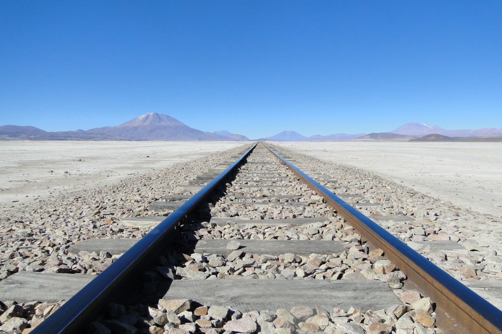 Zdjęcia: Salar de Uyuni, iść ciągle iść w stronę ......, BOLIWIA Zdjęcia: Salar de Uyuni, iść ciągle iść w stronę ......, BOLIWIA
