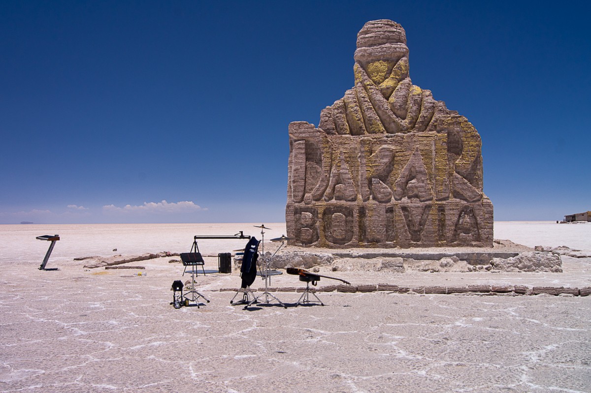 Zdjęcia: Salar de Uyuni, Uyuni, Oj, będzie się grało..., BOLIWIA Zdjęcia: Salar de Uyuni, Uyuni, Oj, będzie się grało..., BOLIWIA