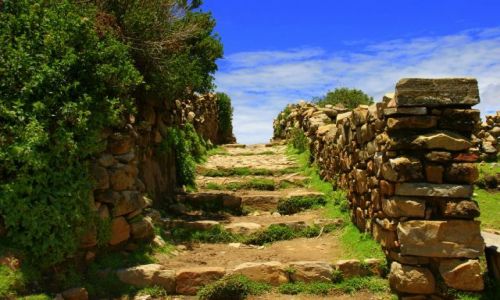 Zdjęcie BOLIWIA / Jezioro  Titikaka / Jezioro  Titikaka / Droga Inków