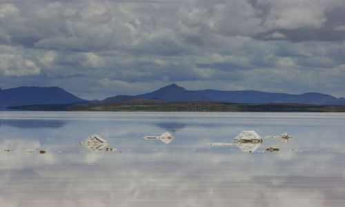 Zdjcie BOLIWIA / Uyuni / Uyuni / Jezioro solne 
