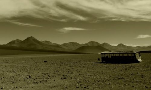 Zdjęcie BOLIWIA / Poludniowo zachodnia Boliwa / Granica Boliwii z Chile / Dalej już nie pojadę...