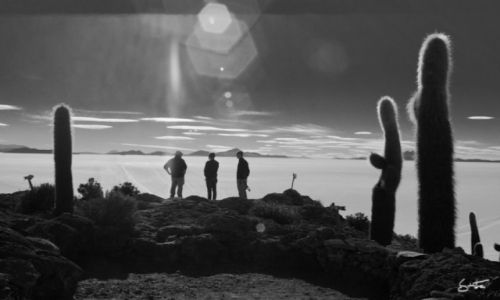 Zdjcie BOLIWIA / Potosi / Salar de Uyuni / Spogladajac na Solne Morze (konkurs)