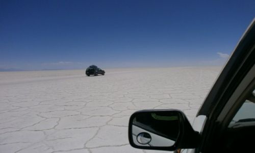 Zdjecie BOLIWIA / Salar Uyuni / Salt Flats / Dzieo soli