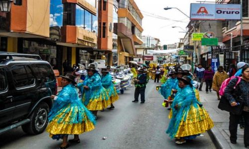 Zdjcie BOLIWIA / oruro / oruro / pre-karnawal w oruro 5