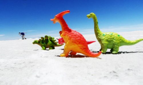 Zdjecie BOLIWIA / Uyuni / uyuni / Park Jurajski