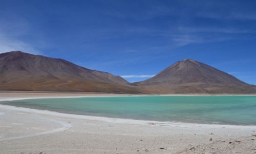 Zdjecie BOLIWIA / Potosi / Altiplanto / Laguna Verde