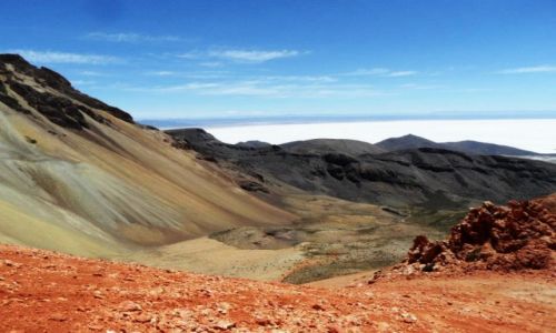 Zdjcie BOLIWIA / solar de uyuni / solar de uyuni / szczyt