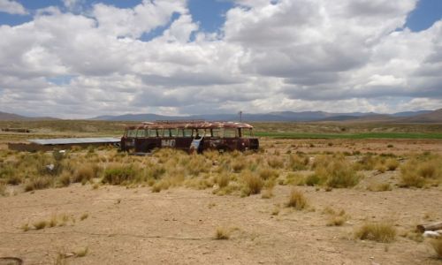 Zdjcie BOLIWIA / La Paz / droga Cocabamba-La Paz / Altiplano