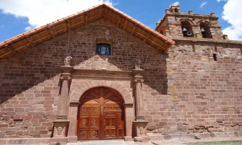 Zdjecie BOLIWIA / La Paz / Tiwanaku (Tiahuanako) / Koci w Tiwanaku
