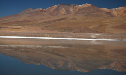 Zdjęcie BOLIWIA / brak / Okolice Uyuni przy granicy z Chile / Laguna