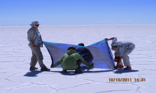 Zdjęcie BOLIWIA / Salary / Salary / Salar Ujuni-trudne sprawy