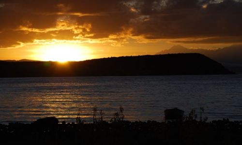 Zdjecie BOLIWIA / brak / Boliwia, Isla del Sol / wschód słońca nad Titicaca