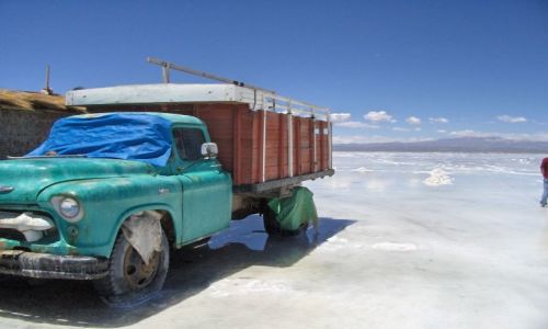 Zdjecie BOLIWIA / Uyuni / Uyuni / Ciężarówka