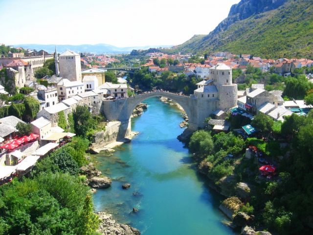 Zdjęcia: Mostar, Pamiętny most, BOśNIA i HERCEGOWINA Zdjęcia: Mostar, Pamiętny most, BOśNIA i HERCEGOWINA