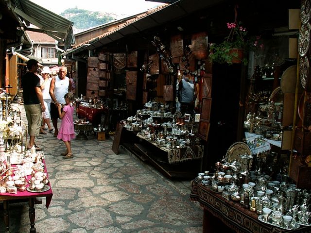 Zdjęcia: ok.centrum, Sarajevo, uliczka rzemieślników..., BOśNIA i HERCEGOWINA Zdjęcia: ok.centrum, Sarajevo, uliczka rzemieślników..., BOśNIA i HERCEGOWINA